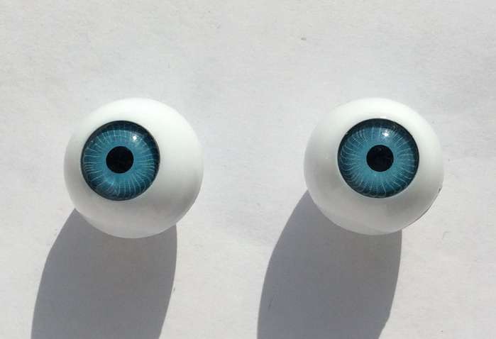Винтажные пластиковые глаза. 16 мм. 