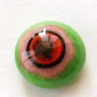 red pink on green. 11 mm 3.5 euro.