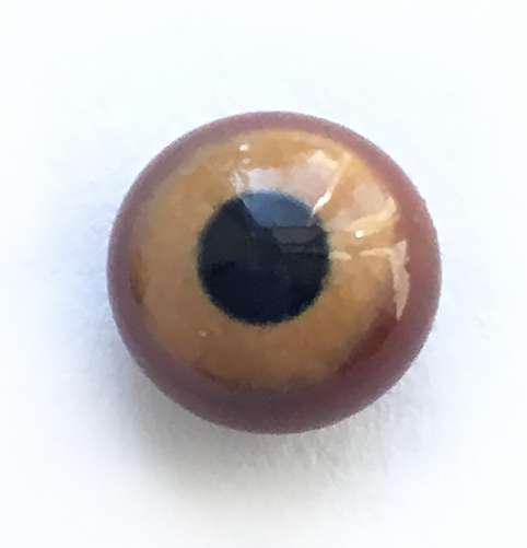 brown and beiges. 6 mm. 2.5 euro.