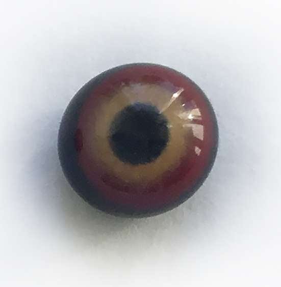 Cherry on black. 6 mm 3 euro