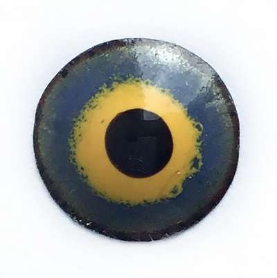 Enamel eyes-buttons. 11 mm. 5 euro.