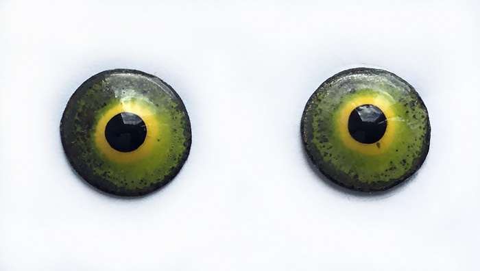 Глаза-пуговки эмалевые. 10 мм.470 руб.