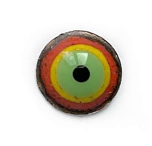 Enamel eyes-buttons. 10 mm. 5 euro