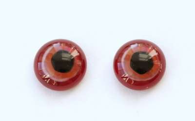 Red on cherry red. 11 mm 3.5 euro