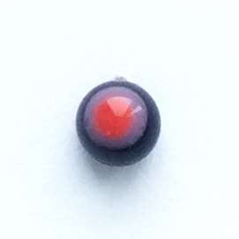 Black, red, lilac. 4 mm 1.5 euro.