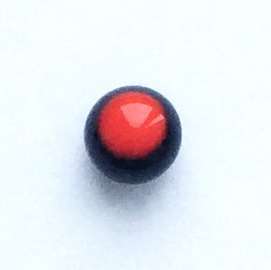 Красный на черном. 4 мм. 150 руб.
